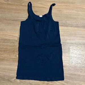 J. Crew Deep Blue/Teal Sleeveless Top